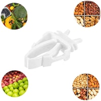 Clește pentru hrănire în colivie Wxinsheng, 8 bucăți, clemă pentru fructe și legume pentru papagali, clește durabil pentru hrănirea păsărilor, hamsterilor și papagalilor 3