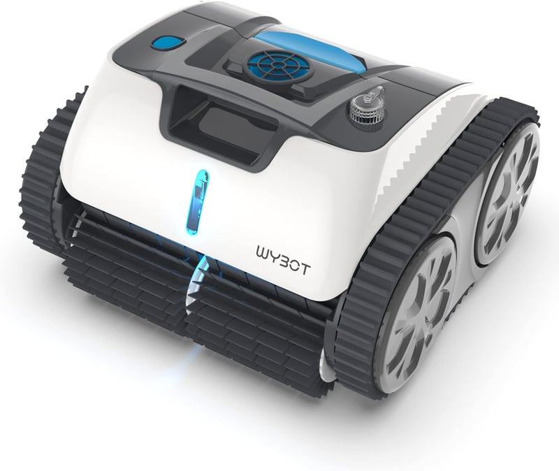 WYBOT Akkumulátoros Medence Takarító Robot, Automatikus Porszívó 120m² Medencékhez