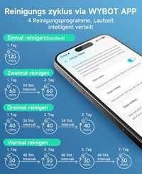 WYBOT C1 Akkumulátoros Medence Takarító Robot 150 Perc Autonóm Falvasaló Padló Tisztító - White 3