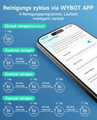 WYBOT C1 intelligens medence robot 150 perc futásidő, padló fal vízcsík tisztítás - Grey 3