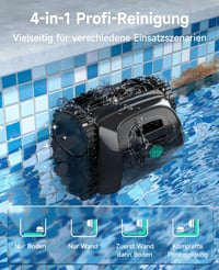 WYBOT C1 Medencetisztító Robot Akkumulátorral, Intelligens Útvonaltervezés, Automatikus Aljzat-, Vízszint- és Falreinigung, 150 perces Üzemi 4