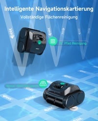 WYBOT C1 Medencetisztító Robot Akkumulátorral, Intelligens Útvonaltervezés, Automatikus Aljzat-, Vízszint- és Falreinigung, 150 perces Üzemi 5