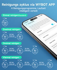 WYBOT C1 Medencetisztító Robot Akkumulátorral, Intelligens Útvonaltervezés, Automatikus Aljzat-, Vízszint- és Falreinigung, 150 perces Üzemi 3