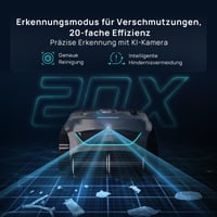 WYBOT C2 Vision-A baterijski robotski čistač bazena s AI kamerom, 8 načina rada, snažna usisna snaga, dvostruki filtar, čišćenje vodene linije, zidova i dna 2