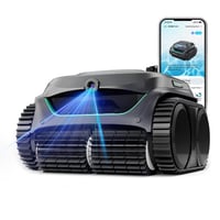 WYBOT C2 Vision AI bezdrôtový bazénový vysávač s kamerou a batériou, čistenie dna a stien, dvojúrovňová filtrácia, pre bazény do 180 m² 1
