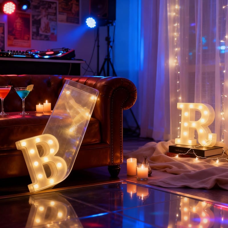 WYFCR Vintage Industrial LED Neon Bar Felirat Dekoráció Világító Betűk