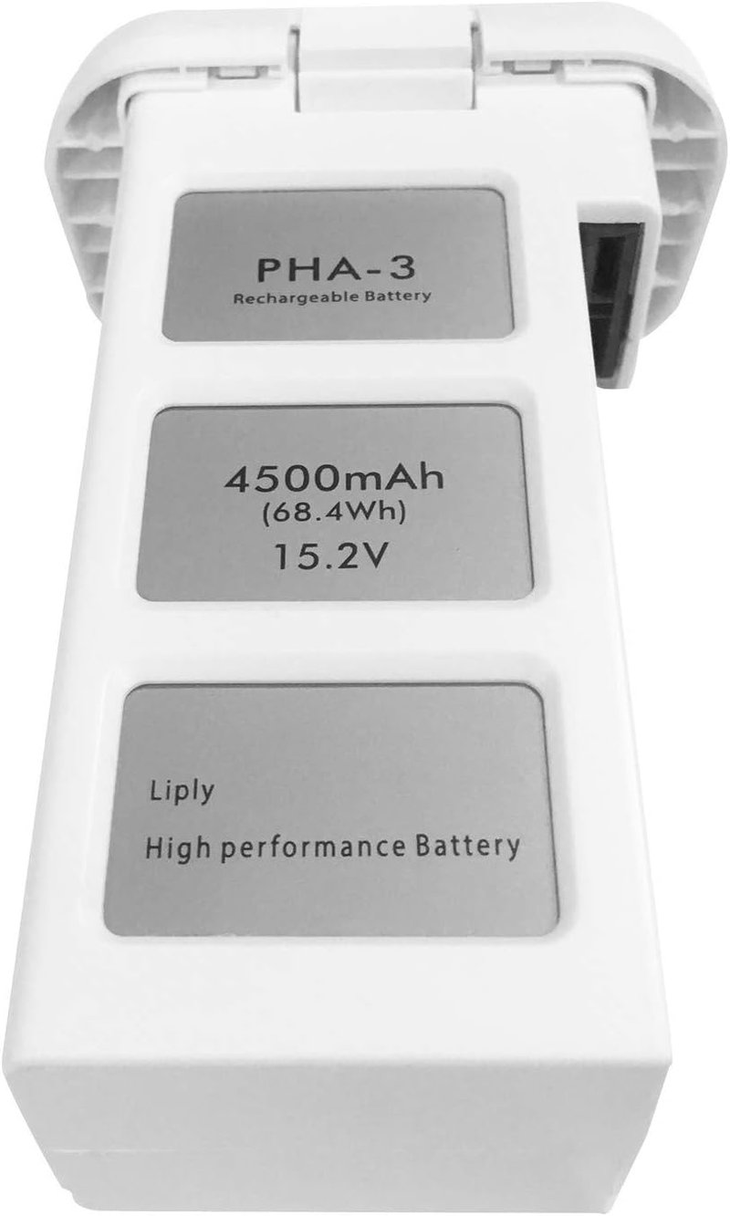 WYGUO PHA-3 Phantom 3 Intelligens Csere Akkumulátor - DJI Phantom 3 Standard/Pro/Advanced/4K/SE Drónokhoz - 15.2V 68.4Wh