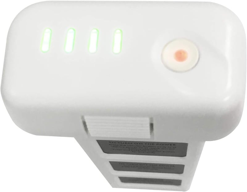 WYGUO PHA-3 Phantom 3 Intelligens Csere Akkumulátor - DJI Phantom 3 Standard/Pro/Advanced/4K/SE Drónokhoz - 15.2V 68.4Wh