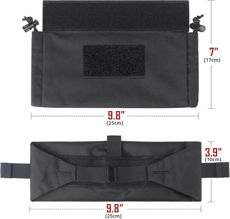 WYNEX Taktikai Elsősegély Pouch Hook-N-Loop Mellény Hordozható Trauma Táska