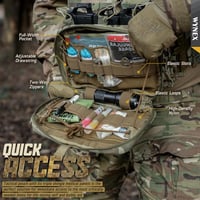 WYNEX Molle taktikai háromszoros tárzseb M4/M16-hoz - CP camo 3