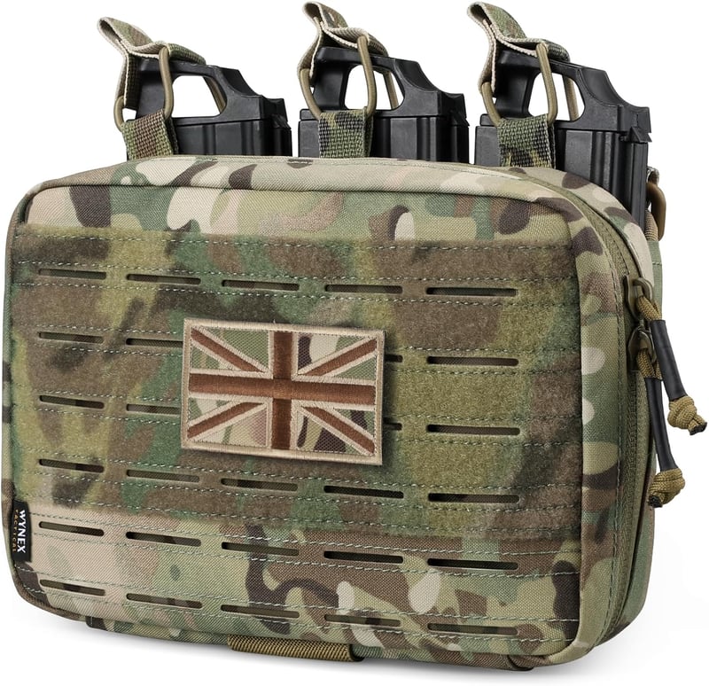 WYNEX Molle taktikai háromszoros tárzseb M4/M16-hoz - CP camo