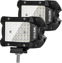 Lumină de lucru LED și far suplimentar WZTO - Proiector auxiliar impermeabil 300W pentru motocicletă, lumină de poziție spate 1