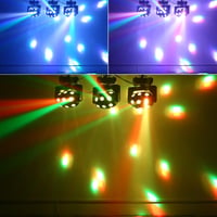 WZYBUTA 180 W LED mozgó fejű disco lámpa RGBW DMX 512 csatornás színpadi fény clubhoz esküvőre karácsonyra 5