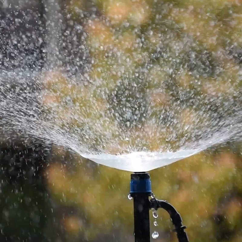 Wzzy Gurden 100db Csepegtetős Locsolófej 360° Forgatható Szórófej 1/4" Csepegtetőcsőhöz