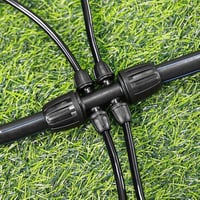 Wzzy Gurden 20db Csepegtetőrendszer Adapter Szett 16mm Csőhöz 4-6 Irányú 4