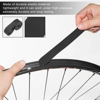 X AUTOHAUX 26" Fekete PVC Felni Szalag Autóhoz 2
