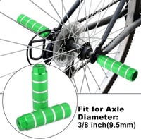 X AUTOHAUX 4 darabos kerékpár lábpedál szett BMX MTB 3/8 hüvelykes tengelyhez 2