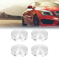 X AUTOHAUX 62 mm-es Ezüst Felni Közép Kupak Szett - 4 db Autó Kerékagy Dísztárcsa 4 Füllel, Univerzális Felnikhez 3