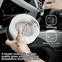 X AUTOHAUX Fűtőmotor Ventillátor Összeszerelés Légkeringetővel TD11-61-B10 2
