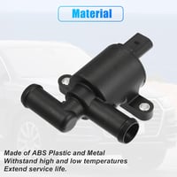 X AUTOHAUX Motor Fűtésszelep Szolenoid 4H0121671D - Audi Q7, A6, A4, Volkswagen Golf, GTI, Beetle kompatibilis alkatrész - Fűtésrendszer vez 5