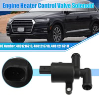 X AUTOHAUX Motor Fűtésszelep Szolenoid 4H0121671D - Audi Q7, A6, A4, Volkswagen Golf, GTI, Beetle kompatibilis alkatrész - Fűtésrendszer vez 2