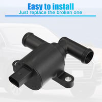 X AUTOHAUX Motor Fűtésszelep Szolenoid 4H0121671D - Audi Q7, A6, A4, Volkswagen Golf, GTI, Beetle kompatibilis alkatrész - Fűtésrendszer vez 6