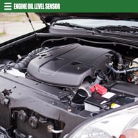 X AUTOHAUX Olajszint Érzékelő BMW 528i (1997-1998) Modellekhez - Fém-Műanyag Konstrukció, Közvetlen Csere, OEM 12617508002 2