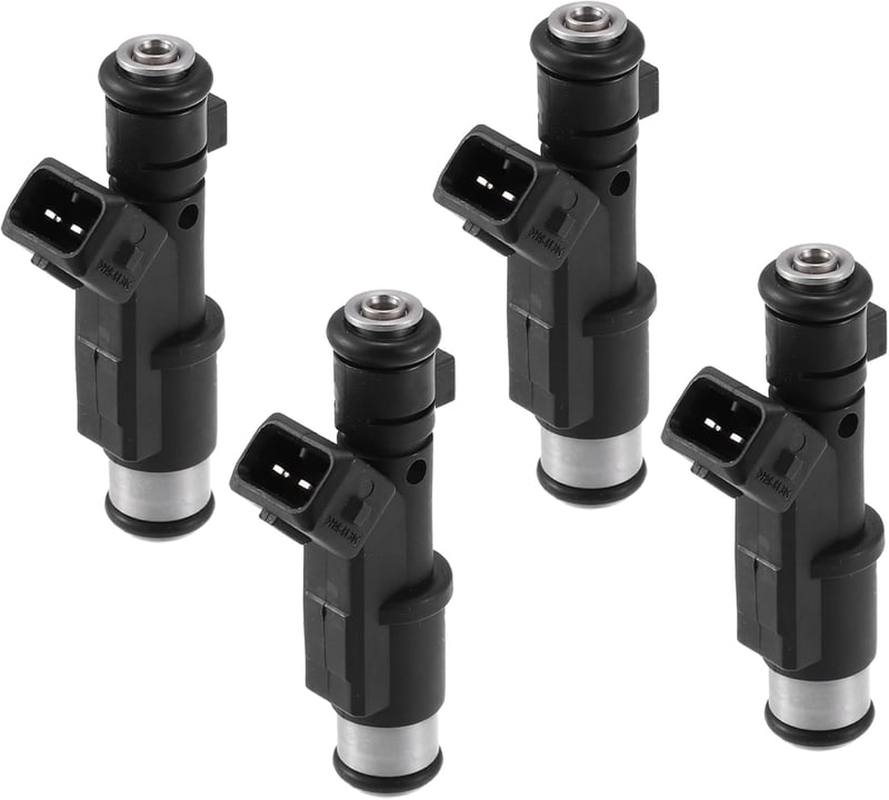 X AUTOHAUX Üzemanyag Befecskendező Készlet - 4 db Benzin Injektor Citroen C4, C5, Xsara és Fiat Modellekhez - 01F003A, 0280156328 Kompatibil