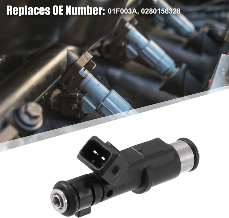 X AUTOHAUX Üzemanyag Befecskendező Készlet - 4 db Benzin Injektor Citroen C4, C5, Xsara és Fiat Modellekhez - 01F003A, 0280156328 Kompatibil