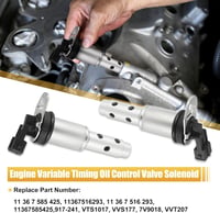 X AUTOHAUX Változó Szelepvezérlés Olajszelep 11367585425 - BMW 128i 328i 335i 535i X3 X5 X6 Z4 Kompatibilis - 2db Fém Szolenoid 2