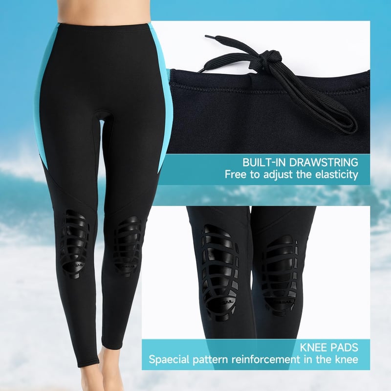Pantaloni de neopren X-mAnTA 1,5 mm pentru bărbați și femei - pentru scufundări, surfing