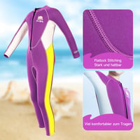 X-mAnTA 2.5mm Gyerek Wetsuit Elöl Cipzárral Termál Úszóruha Fiúknak Lányoknak 5
