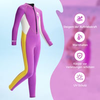 X-mAnTA 2.5mm Gyerek Wetsuit Elöl Cipzárral Termál Úszóruha Fiúknak Lányoknak 2