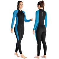 Neoprénový oblek X-mAnTA 3 mm unisex – čierno-modrý – veľkosť XL 1