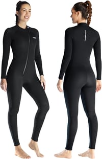 X-mAnTA 3mm neoprén búváruha teljes test női férfi hosszú ujj cipzár 1