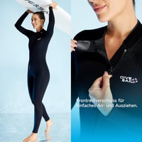 X-mAnTA 3mm neoprén búváruha teljes test női férfi hosszú ujj cipzár 4