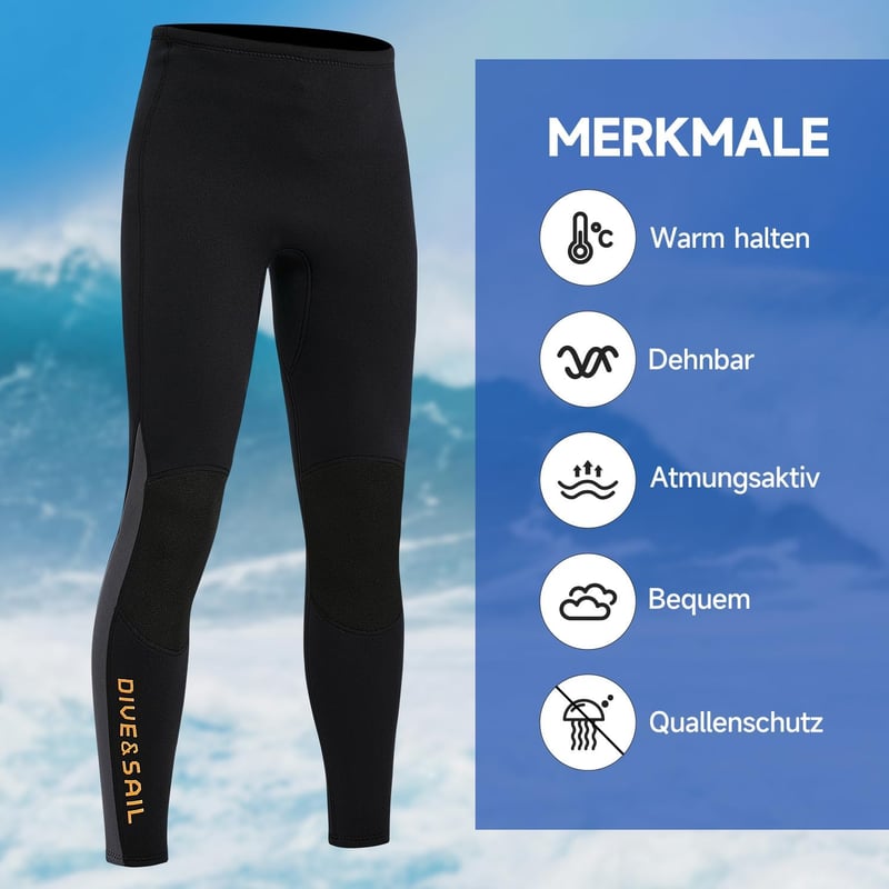 X-mAnTA 3mm neoprén búvárruha férfiaknak és nőknek - elöl cipzáras wetsuit felső