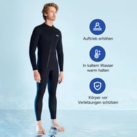 X-mAnTA 3mm neoprén wetsuit férfiaknak és nőknek búvárkodáshoz 6