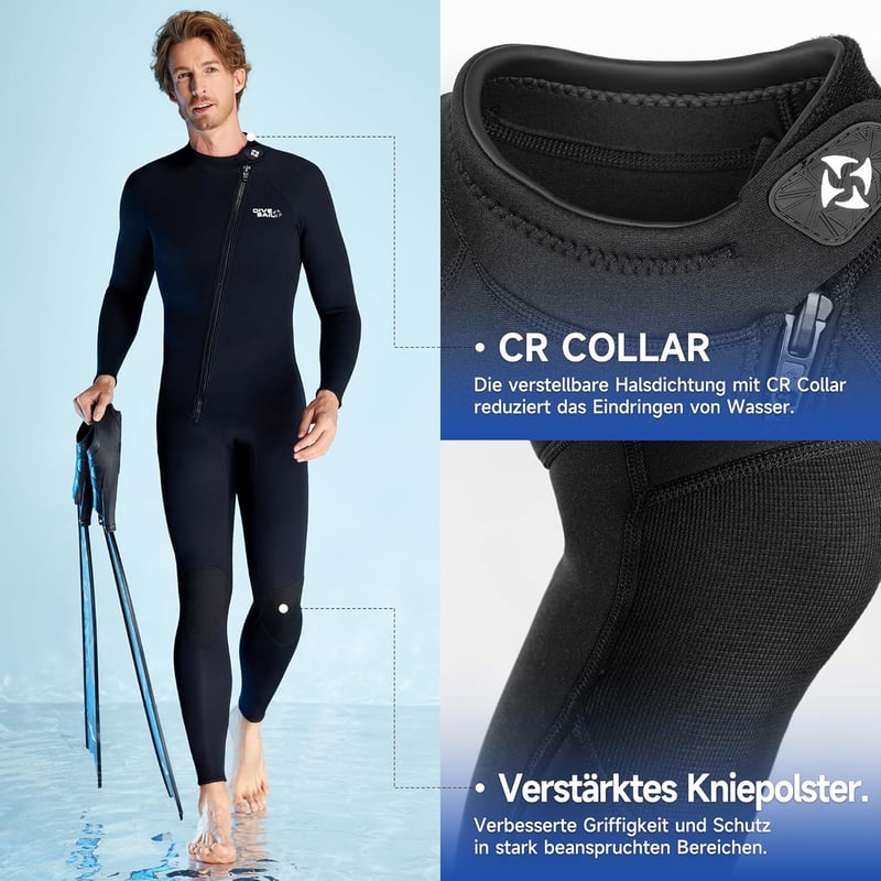 X-mAnTA 3mm neoprén wetsuit férfiaknak és nőknek búvárkodáshoz