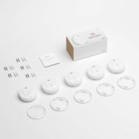 X-Sense Füstérzékelő 10 Éves Elemmel - 5 db-os Csomag, TÜV és EN14604 Tanúsított Tűzjelző, Fotoelektromos Érzékelővel, 85dB Riasztás 8