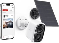 X-Sense Napelemes Kültéri Biztonsági Kamera WiFi 1080p Éjszakai Látás Mozgásérzékelő 1