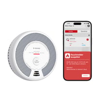 X-Sense WiFi detektor dima i ugljikovog monoksida, sa zamjenjivom baterijom, 2-u-1 pametni kombinirani detektor, s aplikacijom X-Sense Home Security 1