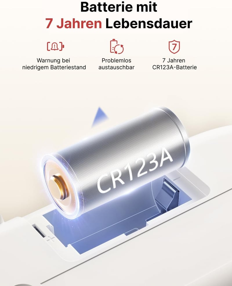 X-Sense XC01-R Szénmonoxid Érzékelő, TÜV Tanúsítvánnyal, Digitális LCD Kijelzővel, 7 Éves Cserélhető Elemmel, Memória Funkcióval, Falra Szer