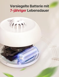 X-Sense XH02-M Vezeték Nélküli Hőérzékelő 10 Éves Elemmel - Összekapcsolható Riasztó Rendszer Konyha, Garázs és Padlás Védelméhez, Bázisállo 7