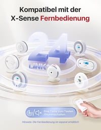 X-Sense XS01-WR Vezeték Nélküli Hálózatba Köthető Füstérzékelő - 3 db-os Szett, 85 dB, 10 Éves Élettartam, Cserélhető Elem, Fehér 7