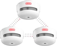 X-Sense XS01-WR Vezeték Nélküli Hálózatba Köthető Füstérzékelő - 3 db-os Szett, 85 dB, 10 Éves Élettartam, Cserélhető Elem, Fehér 1