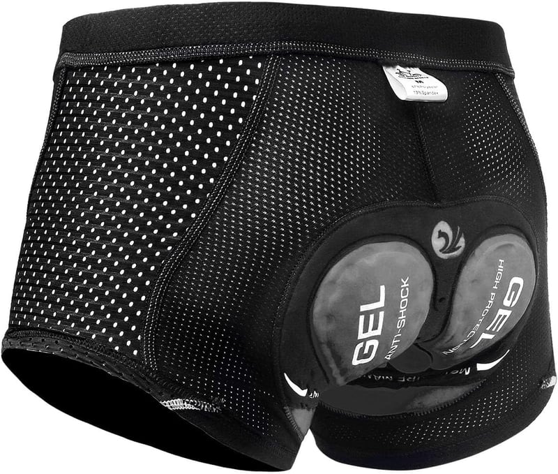 Boxeri de ciclism pentru bărbați X-TIGER cu bazon 5D, lenjerie de corp pentru MTB