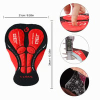 Set de ciclism pentru bărbați X-TIGER cu tricou cu mânecă scurtă și pantaloni scurți cu gel 5D, pentru ciclism montan 6