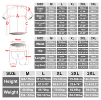 Set de ciclism pentru bărbați X-TIGER cu tricou cu mânecă scurtă și pantaloni scurți cu gel 5D, pentru ciclism montan 3