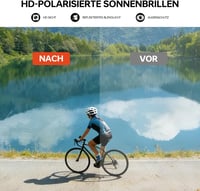 X-TIGER kerékpáros sport szemüveg UV400, TR90 keret, 5 csere lencsével, uniszex 6
